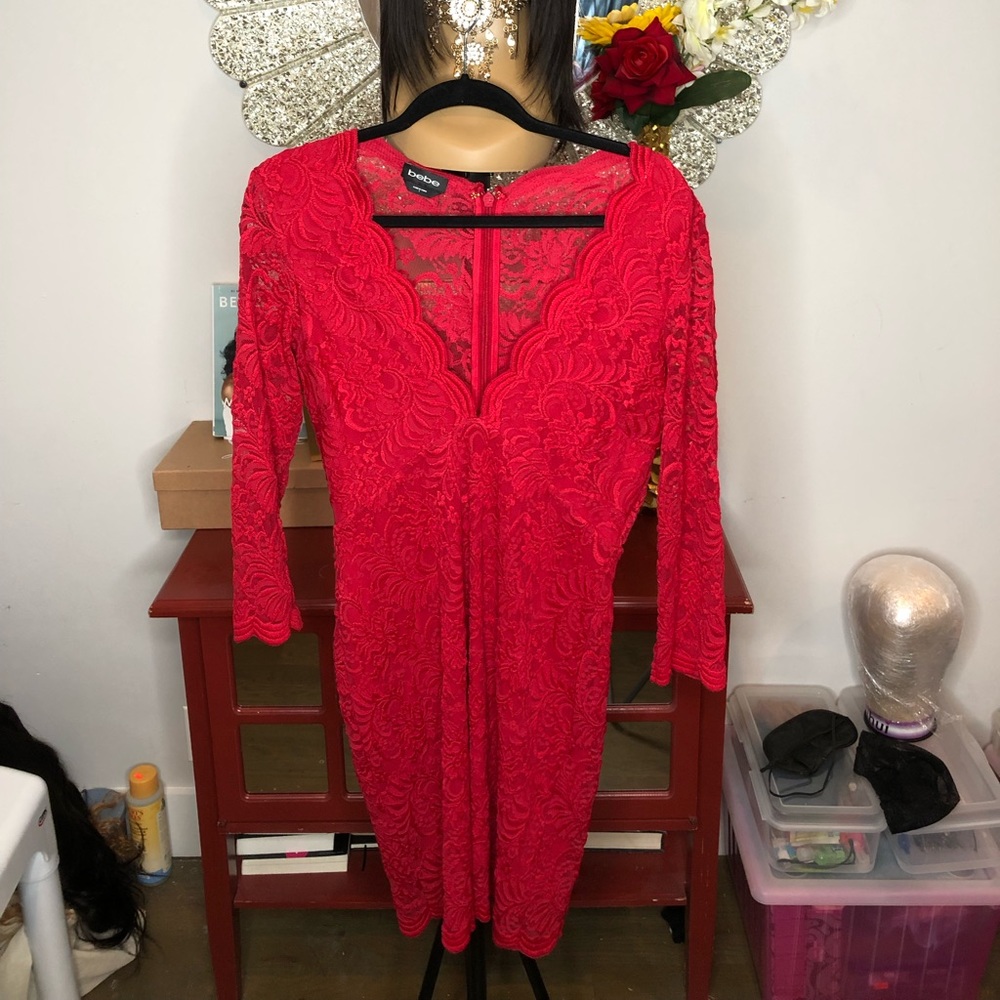 Bebe Lace Dress